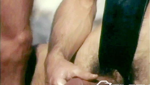 Neighbors Collide in a Hot Three-Way Blowjob Party – Vintage Gay Lust Explosion