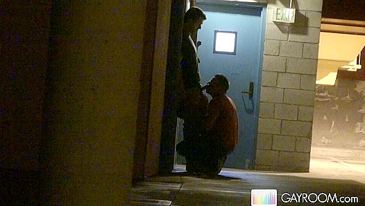 Hot Messy Public Blowjob Gone Wild – Caught Mid-Suck GayRoom 18+