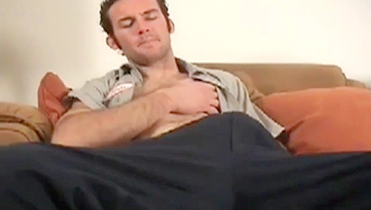 Arron Moans as He Toys His Tight Hole – Steamy Mature Playtime – HotCouchFun 18+