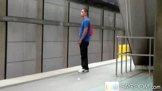 Secret Touches: Horny Guy Jams Hard Dick Under Coat in Public — SneakyStroke