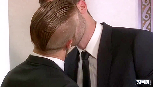 Hardcore Passion in the Boardroom: Suits Come Off – GayOffice Heat 18+