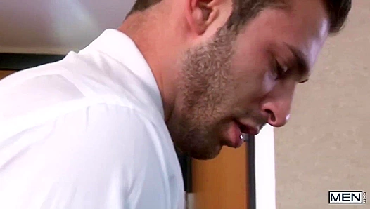 Hardcore Passion in the Boardroom: Suits Come Off – GayOffice Heat 18+