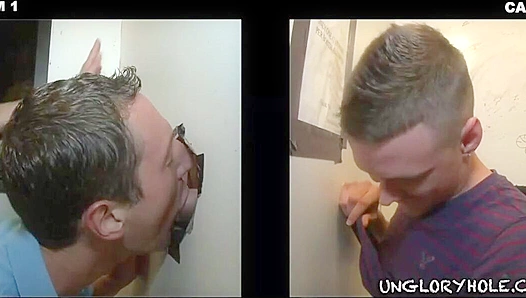 Curious Jock Discovers Bliss at a Sizzling Glory Hole – Wild Gay Fun 18+