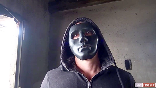 Masked Heat: Two Horny Tops Share a Wild Blowjob Ride – SayUncle Labs
