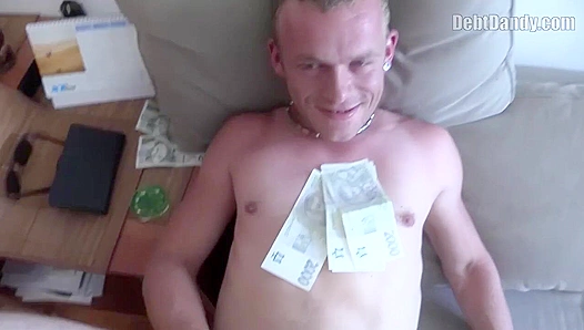 Blonde Sub Takes His Punishment Deep — Payback Time Ends in Anal Pleasure – DebtDandy 18+