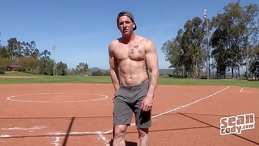 Jeremys Steamy Shower Jackoff Session – Baseball Jock Gets Wild Alone