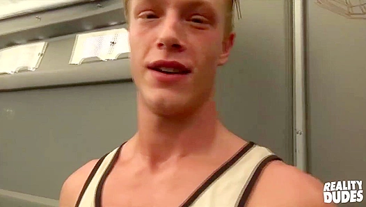Blonde Cutie Gets Pounded by His Secret Crush – Intense POV Gay Action