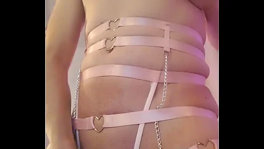 Femboy Beauty in Lacy lingerie Temptation Unleashed – NaughtyLuxury 18+