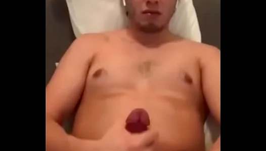 Kyles Huge Hard-On Blasts Monster Cum — See Him Jack Off for Days – Free