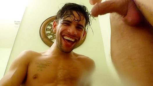 Steamy Bathroom Fuck: Hard Bodies Collide by the Sink – Gay XXX 18+