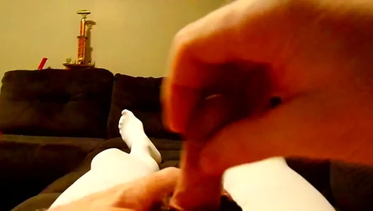 Alans Burning Hand Job Ends in a Massive Cum Blast – Up Close Personal Solo Action