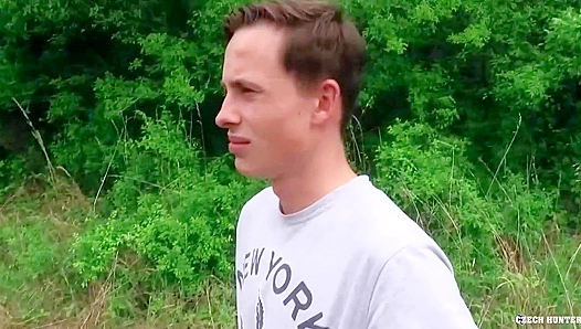 Blonde Twink Takes Outdoor Fuck Ride, Erupts in Pure Ecstasy – 18+ GayPorn