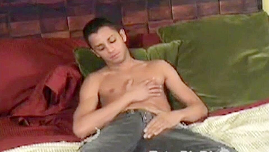 Rico Goes Wild — Jerking His Massive Erect Cock to Explosive Orgasm – ExtraBigDicks