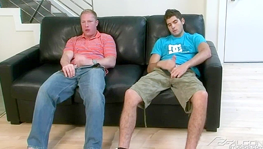 Matt Gags on Jakes Huge Load — Intense Deepthroat Porn by Falcon Studios
