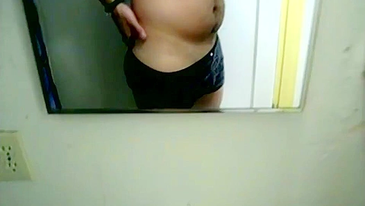 Chubby Adam Spreads Wide, Shows Off Huge Erect Cock – OurBoyfriends