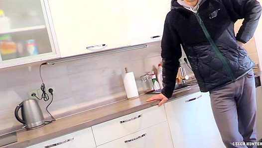 Tattooed Czech Twink Gets Pounded Hard in the Kitchen – Raw Passion 18+