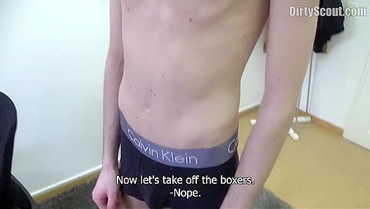 Blonde Twink Moans Loud During Hot Audition Fuck – NaughtyAuditions 18+