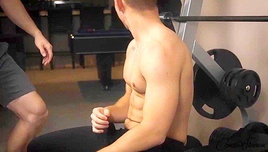Sweat-Slicked Muscle Men Go Wild Fucking at the Gym – CorbinFishers Horny Scene