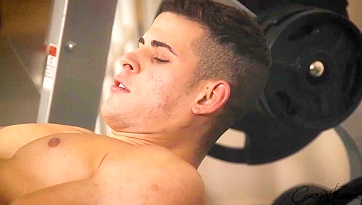 Sweat-Slicked Muscle Men Go Wild Fucking at the Gym – CorbinFishers Horny Scene