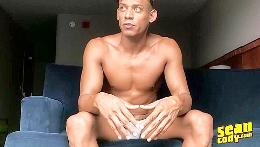 Juicy Black Meat: Smoldering Strippers Slow Hand Job Fantasy – Sean Cody