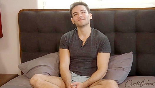 Romans Hot Solo Blowjob fantasy – Intense Self-Love Scene CorbinFishers 18+