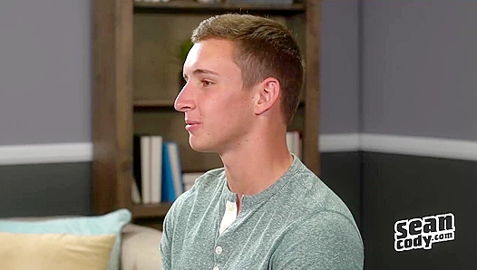 Horny Twink Gibson Cums Hard Showing Off His Furry Ass – SeanCody