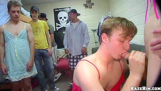 Crossdresser Twinks Crave Hardcore Sex — Packed With Pleasure HazeHimWildly