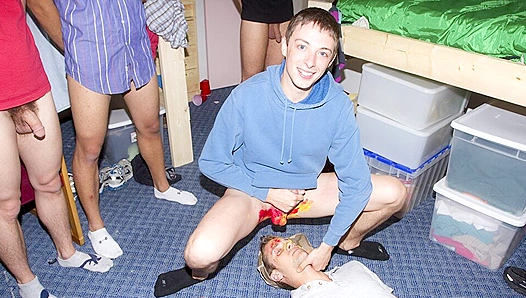 Fresh Meat Broken In: Rough Ass Training Leaves Him Begging – Haze Him Hard 18+