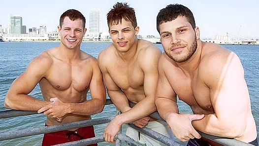 Triple Heat: Jayden Brodie Dean Ignite in Wild Steaming Group Play – 18+
