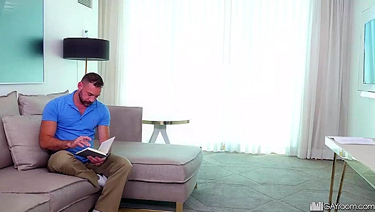 Blake Houston Gets Dominated by Stallion Stepdad James Jacobs – ManRoyale