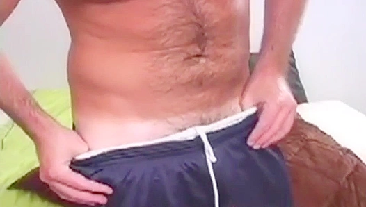 Hairy Dane Hyde Gets Horny, Jerking His Massive Hard-On – Hot Dudes Over 30