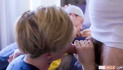 Twinks Collide: Rocky, Edward Markus Jordans Steamy Gay Foursome Ride – 18+