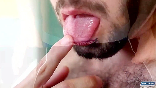 Joshs Hungry Neighbor Craves His Thick, Hairy Cock – Steamy Gay Encounter XXX