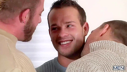 John Magnum, Rikk York Luke Adams Go Hard in Steamy Taboo Anal Threesome – Hot Gay Action