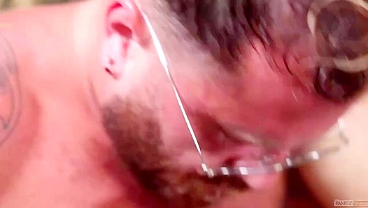Riley Mitchell Gets Pounded Hard by Stepdad — Steamy Forbidden Anal Action 18+