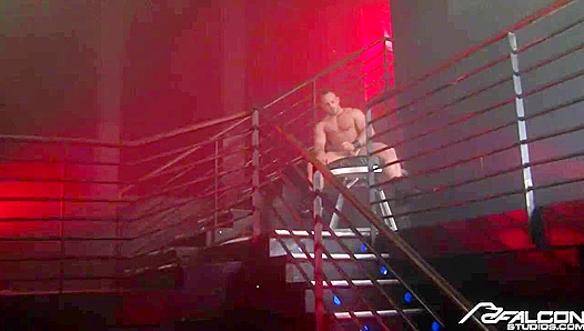 Hardbodies Clash: Adam Kills on Stairs with Samuel Colt – FalconStudios 18+