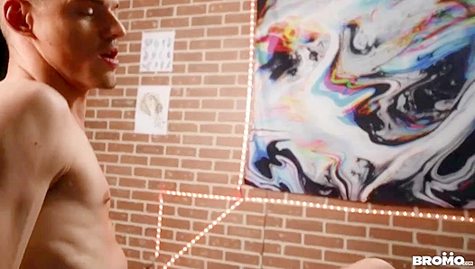 Markus Kage Lev Ivankov Get Hot and Heavy in This Steamy Tattoo Parlor Fuck Fest –