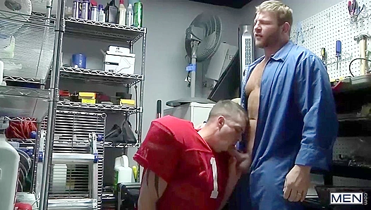Colby Jansen Dominates Darin Silver in Hot Post-Class Anal Action – 18+