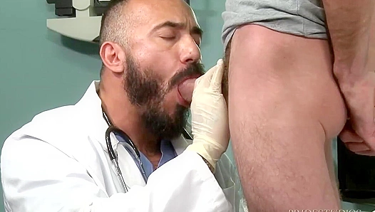 Dr. Alessio Romero Swallows Bretts Massive Cock – Epic Cum Explosion
