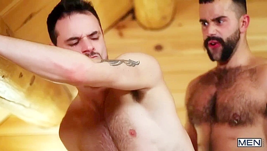 Deep Anal Ride: Marco Gagnon Takes Teddy Torres Bareback – Raw Passion Unleashed