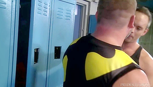 Hot Steamy Action: Mature Men Over 30 Get Wild in the Lockers – Devin Adams Colby Jansen
