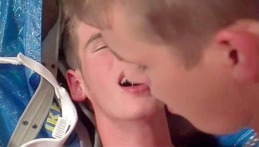 Hot Latino On Fire: Jose vs. Tonys Steamy Blowjob Showdown – Staxus 18+